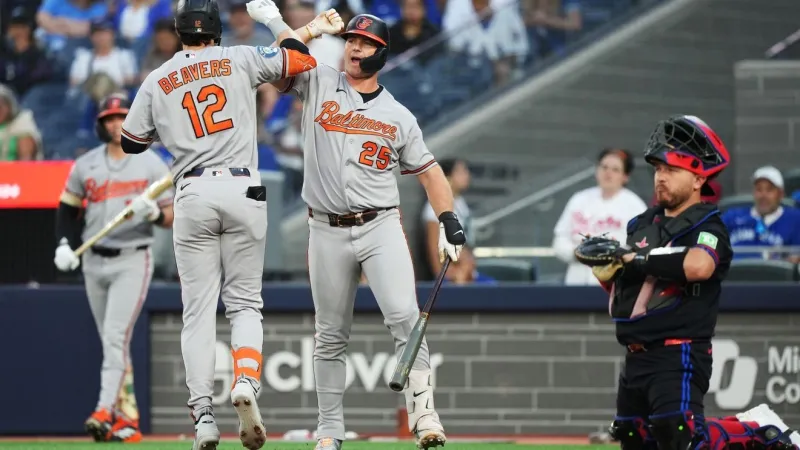 Beavers hits leadoff homer, Mayo also connects as Orioles beat Blue Jays 7-4