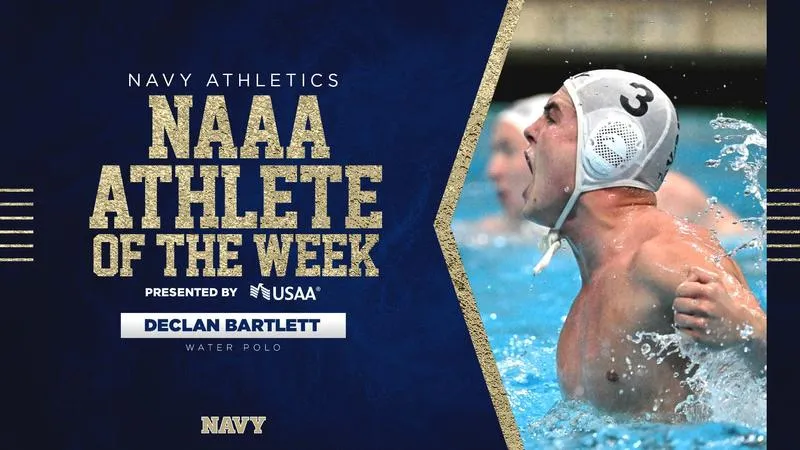 Declan Bartlett Named NAAA Athlete of the Week Presented by USAA