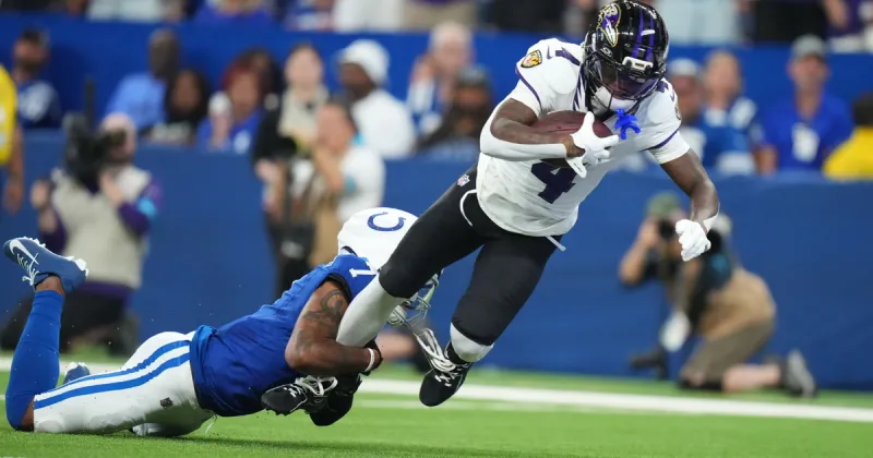 Baltimore's offense looked terrific in the opener, but injuries at wide receiver are concerning