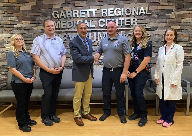 WVU Medicine Garrett Regional Medical Center and Potomac Valley Hospital Honor First Responders