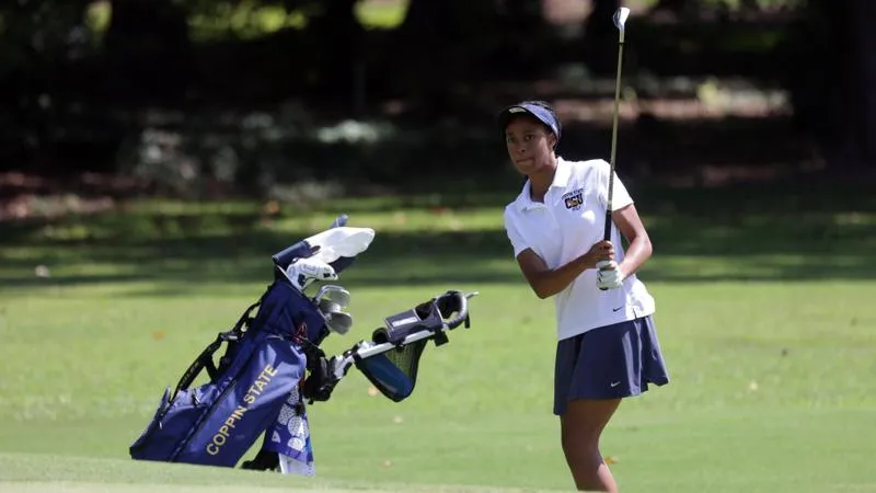 Genesis Lewis Leads Women's Golf as Eagles Compete in Inaugural Tournament