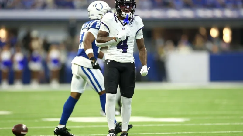After monster first half against Colts, Ravens WR Zay Flowers is questionable to return