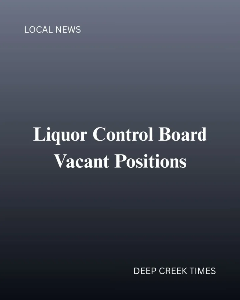 Liquor Control Board Vacant Positions