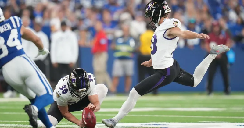 Ravens drop K Jake Moody from the practice squad after Tyler Loop's solid performance in the opener