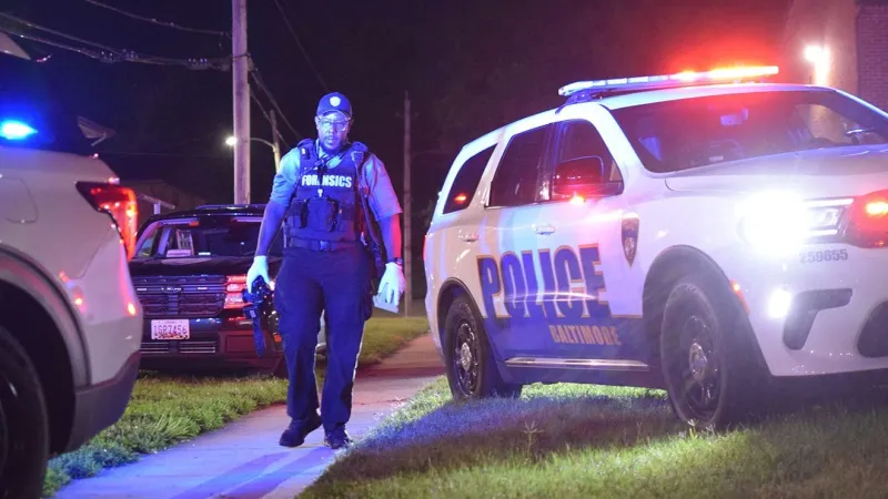 Baltimore police investigate homicide near Cherry Hill playground