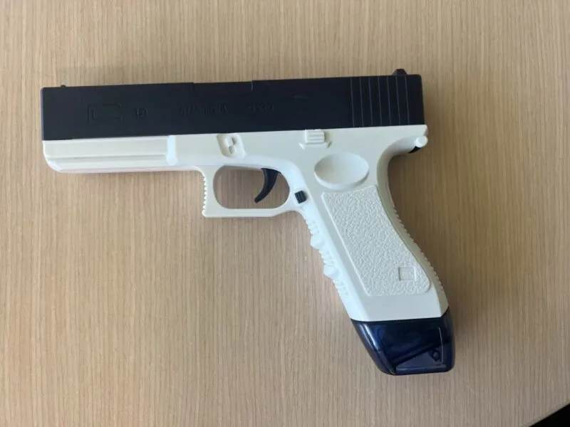 Replica Handgun at School Bus Stop Determined To Be Water Gun, After Observant Parent Alerts Police