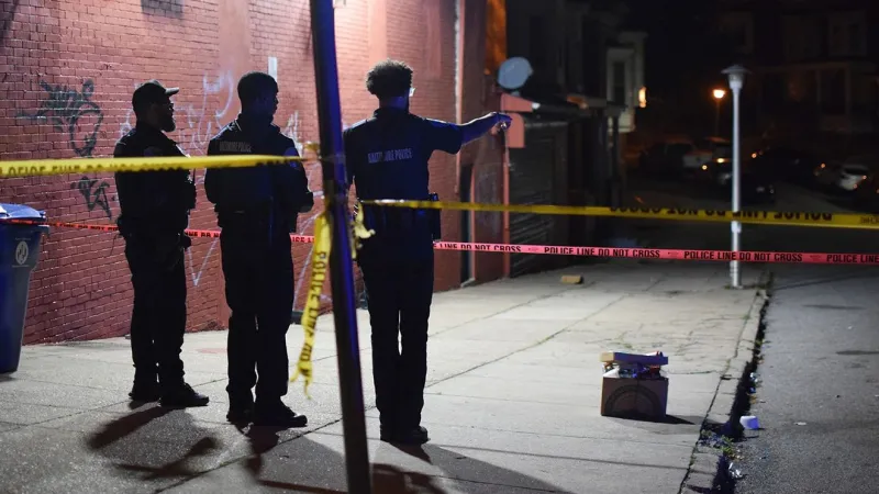 Homicide detectives investigate shooting in north Baltimore