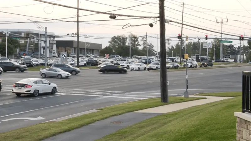 Pedestrian struck along Route 355 in Montgomery County
