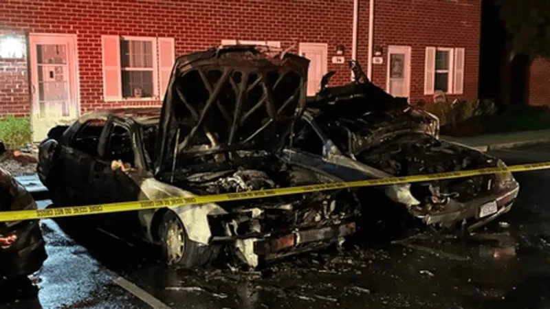 Mercedes, Lexus destroyed in Charles County arson