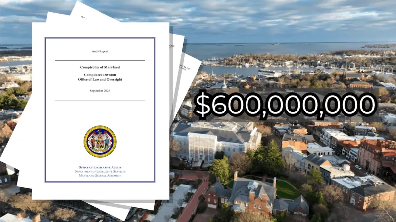 Audit: Maryland comptroller failed to collect $600 million in unpaid taxes over 4 years