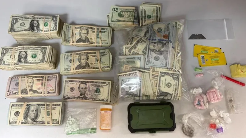 Glen Burnie man arrested after police seize drugs, more than $46K in cash