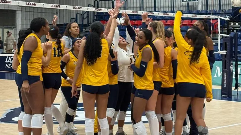 Volleyball Puts UConn Huskies in the Doghouse With Dominant Four-Set Win