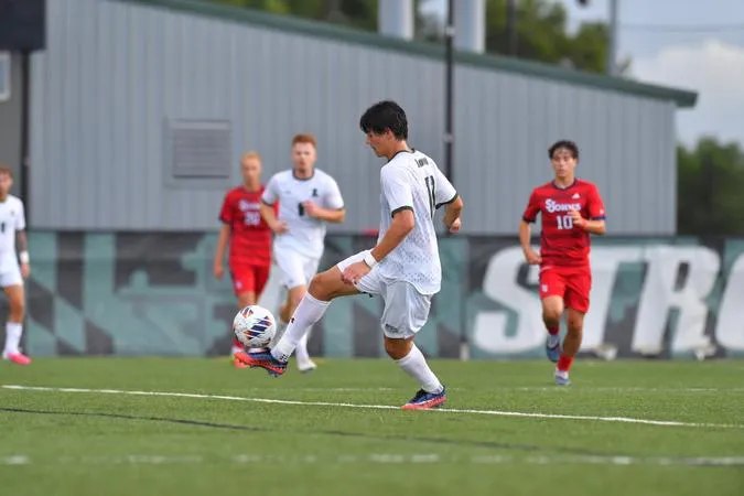 Men's Soccer Draws 1-1 Against American