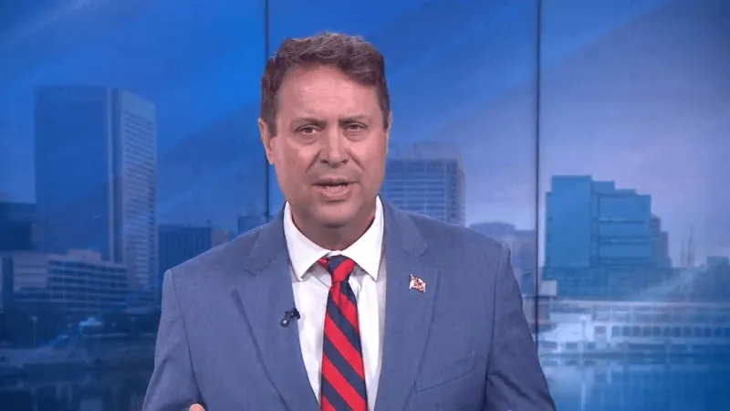 Dan Cox joins FOX45 News to discuss Gov. Moore's remarks on national TV