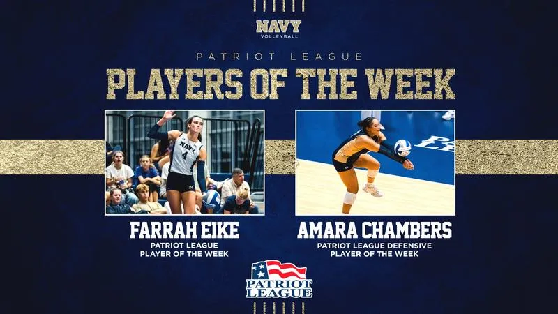 Eike and Chambers Earn League Weekly Awards