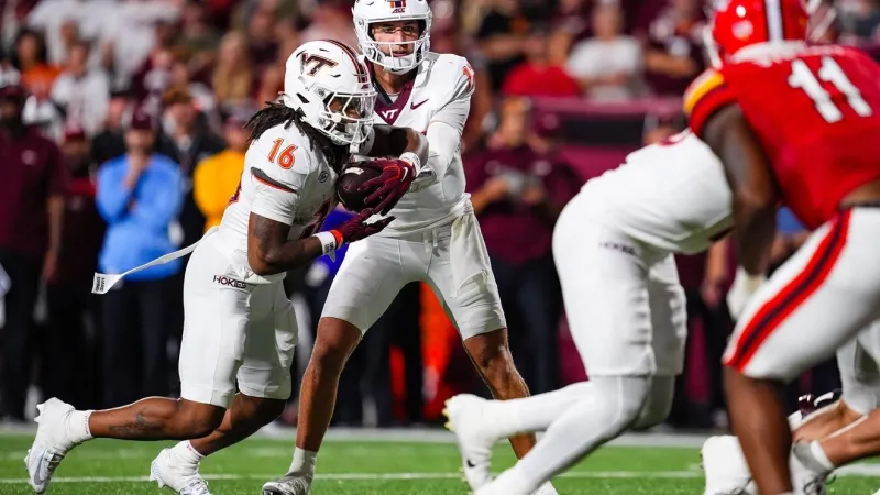 Grunkemeyer sharp as Virginia Tech beat Maryland 35-26