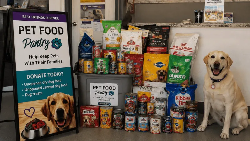 Best Friends Fur Ever launches pet food pantry for Maryland families