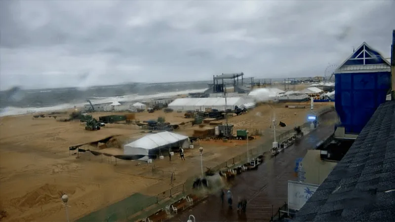 Cool, windy beach weekend ahead of 'Oceans Calling' music festival