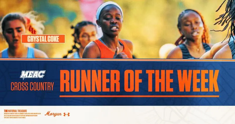 Crystal Coke Named MEAC Cross Country Runner of the Week