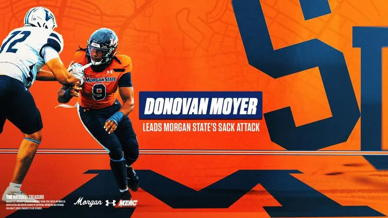 Donovan Moyer Leads Morgan State's Sack Attack