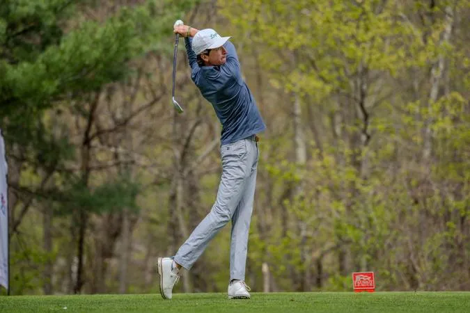 Golf Tied For Fourth After 18 Holes At Macdonald Cup