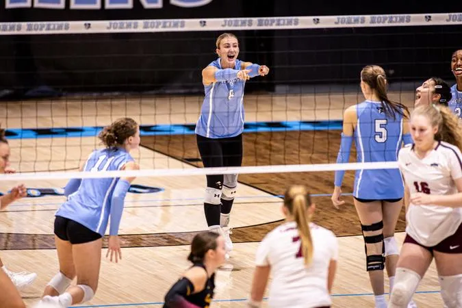 How Sweep It Is -- Hopkins Rides Swafford's Hot Hand to Sweep of St. John Fisher