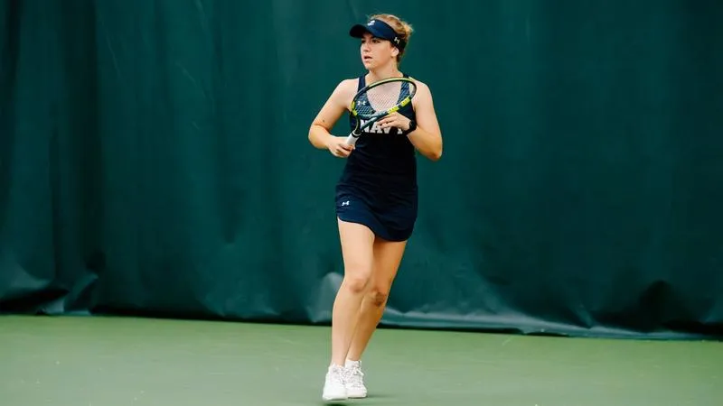Webster Paces Women's Tennis at Navy Blue & Gold Invitational
