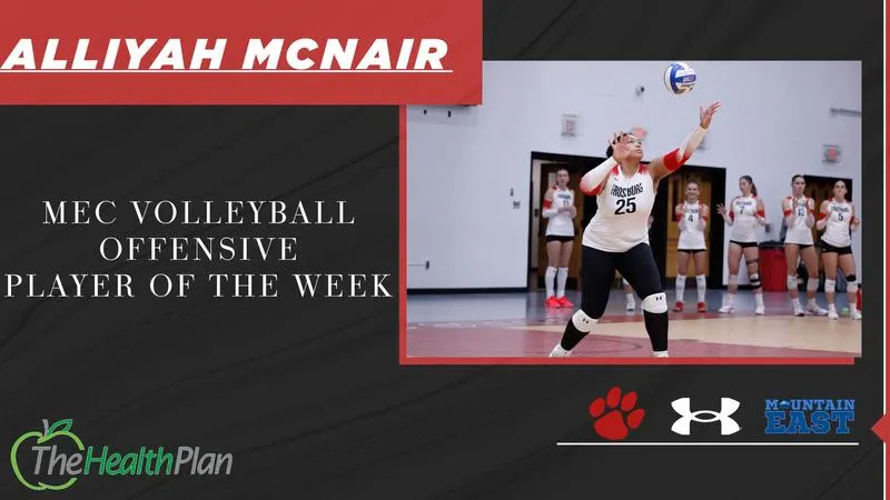 McNair Earns First Career MEC Volleyball Player of the Week Honor