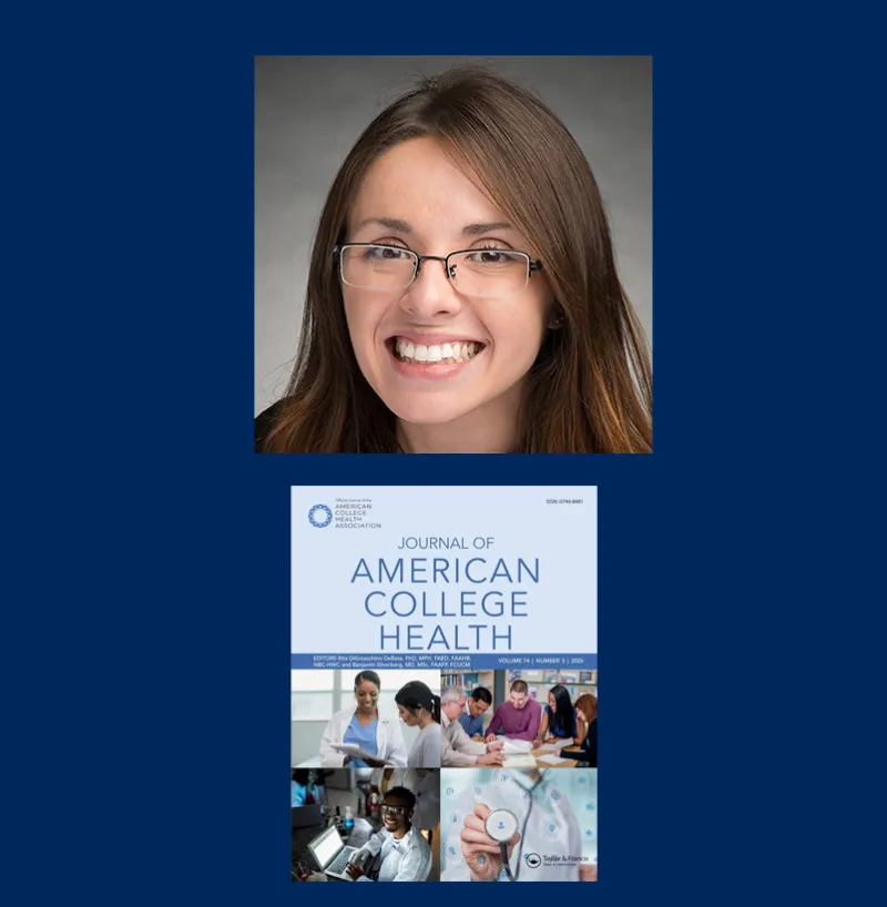 Anandi Ehman Publishes in Journal of American College Health