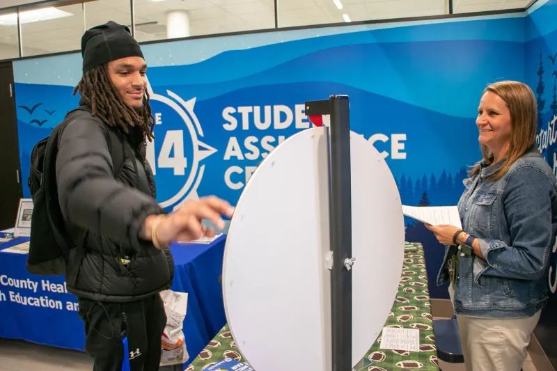 Garrett College Hosts Student Wellbeing Fair
