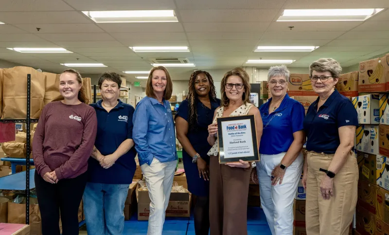 Harford Bank wins Harford Community Action Agency's annual food donation competition