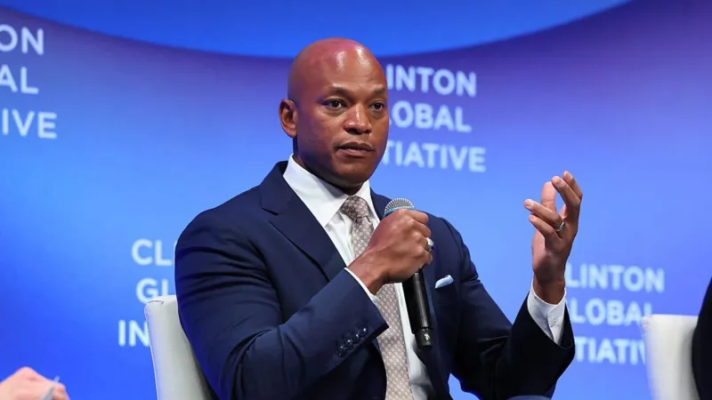 Wes Moore faces questions about press access in Maryland, despite national tour