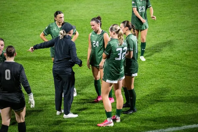 American, Women's Soccer Face Off on Wednesday Evening