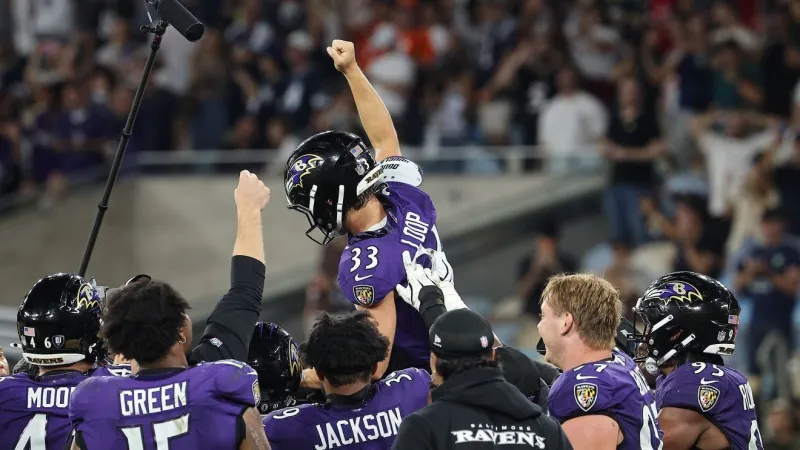 Tyler Loop, Ravens needed a win like that. Now they'll have to face major O-line injuries