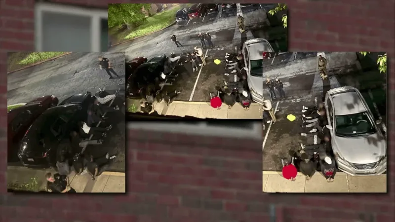 Suspects held without bond after Towson apartment mass arrest finds Glocks and rifle