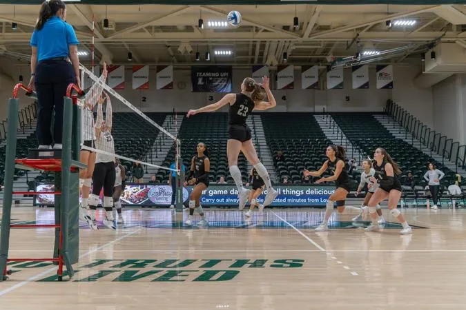 Volleyball Deals Navy Its First Patriot League Loss