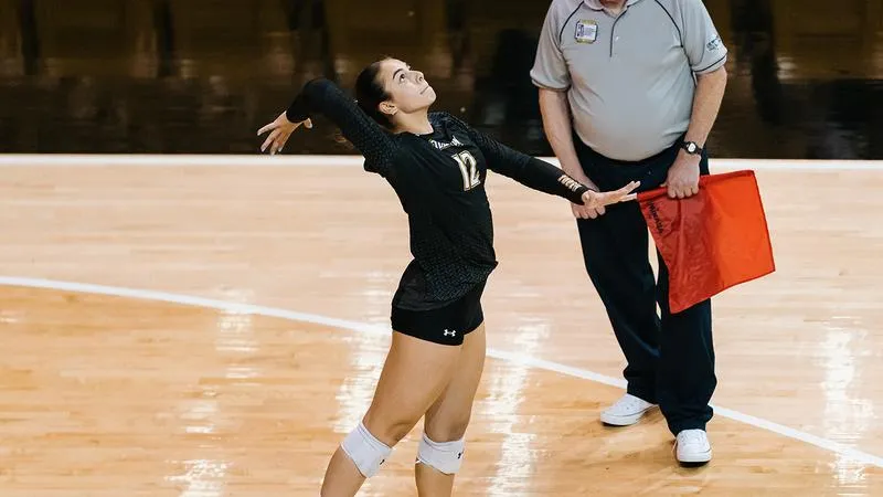 Towson Volleyball Fends off the Tribe at SECU Arena