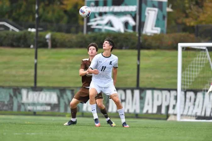 Men's Soccer's Second Half Rally Falls Short to Boston
