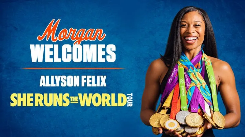 Allyson Felix Brings She Runs the World to Morgan State as Part of National Campus Tour