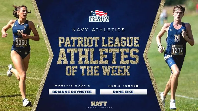 Eike, Duynstee Earn Patriot League Weekly Honors