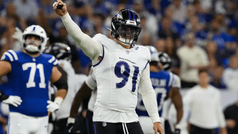 SUN: Ravens' Trey Hendrickson ruled out for Sunday's game vs. Titans