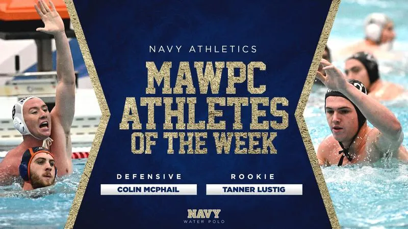 Navy Pair Claims Weekly Conference Honors