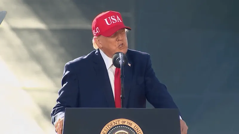 Trump visits Sparrows Point as Anduril unveils $6.6B Navy sub factory plan