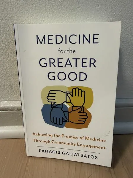 Galiatsatos brings medicine beyond hospital walls in new book