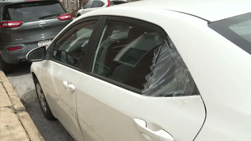 Baltimore thefts from cars up 19% as driver is targeted twice in one week