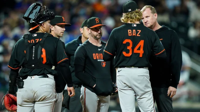 O's Baz leads pitch clock violations for 2nd straight season and Caballero tops batters