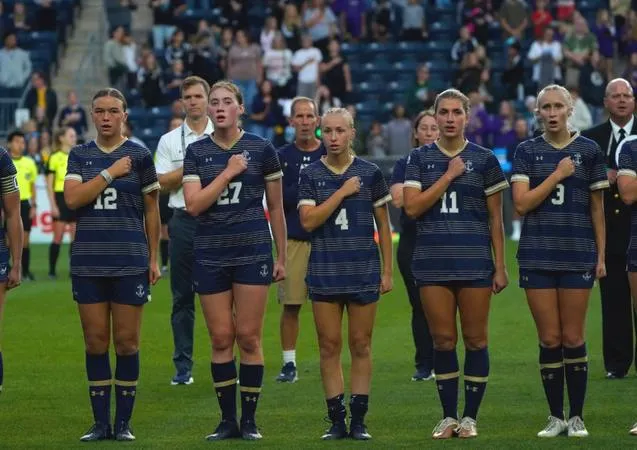 Navy and Army Battle to 0-0 Draw in 2026 Women's Soccer Star Match