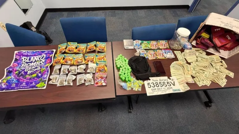 Two men arrested in stolen vehicle after heroin, fentanyl and cash recovered