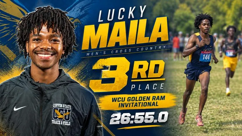 Lucky Maila Places Third at WCU Golden Ram Invitational