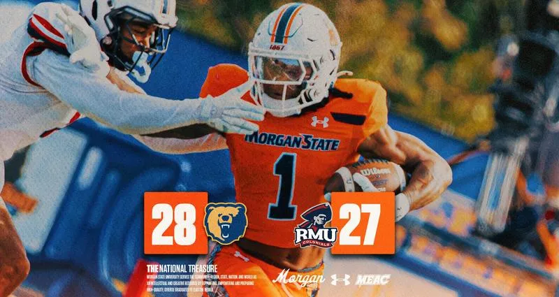Jenkins' Late TD Lifts Morgan State to 28-27 Homecoming Win